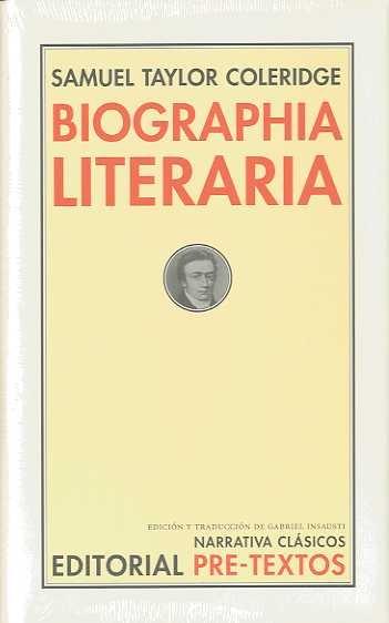 Biographia literaria. 