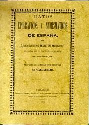 Datos epigráficos y numismáticos de España