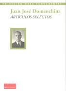 Artículos selectos (Juan José Domenchina). 