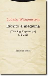 Escrito a máquina "The big typescript  [TS 213]"