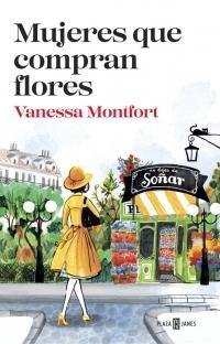Mujeres que compran flores.