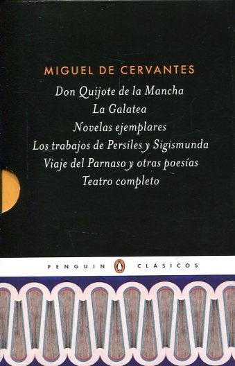 Estuche. Cervantes Obra Completa (6 Vol). 