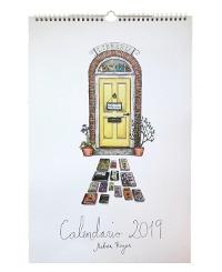 Calendario 2019 - Librerías. 