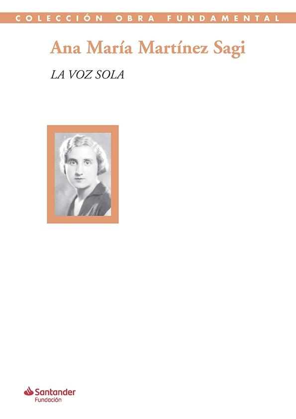 La voz sola.