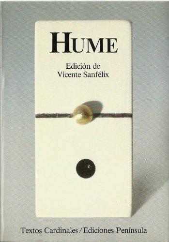 Hume: Antología "(Edición de Vicente Sanfélix)". 
