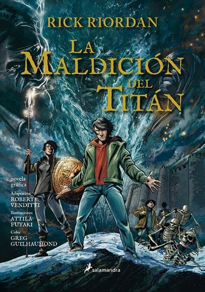 La maldición del Titán (Novela gráfica) "(Percy Jackson y los dioses del Olimpo -3)". 