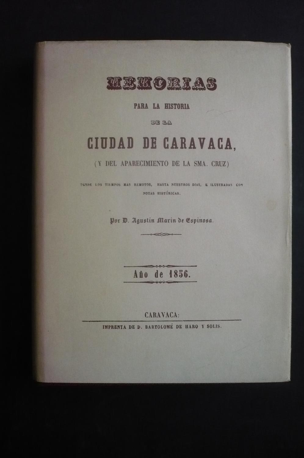 Memorias para la historia de la ciudad de Caravaca. 