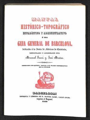 Guía general de Barcelona. 