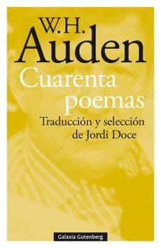 Cuarenta poemas "(W. H. Auden)". 