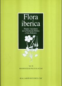 Flora iberica - Vol. IX: Rhamnaceae-Polygalaceae "Plantas vasculares de la Península Ibérica e Islas Baleares". 