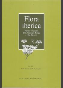 Flora iberica - Vol. XV: Rubiaceae-Dipsacaceae "Plantas vasculares de la Península Ibérica e Islas Baleares". 