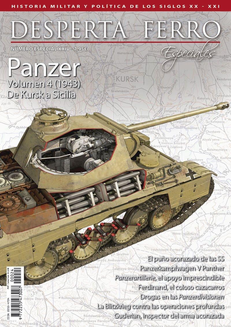 Desperta Ferro. Número especial - XXIV: Panzer. Volumen 4: (1943). De Kursk a Sicilia