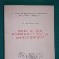 Proceso histórico económico de la primitiva población peninsular