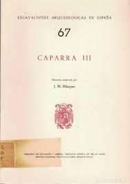 CAPARRA - III Vol.3 "(CACERES)". 