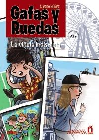 La viñeta indiscreta "(Gafas y Ruedas). Lecturas graduadas A2+". 