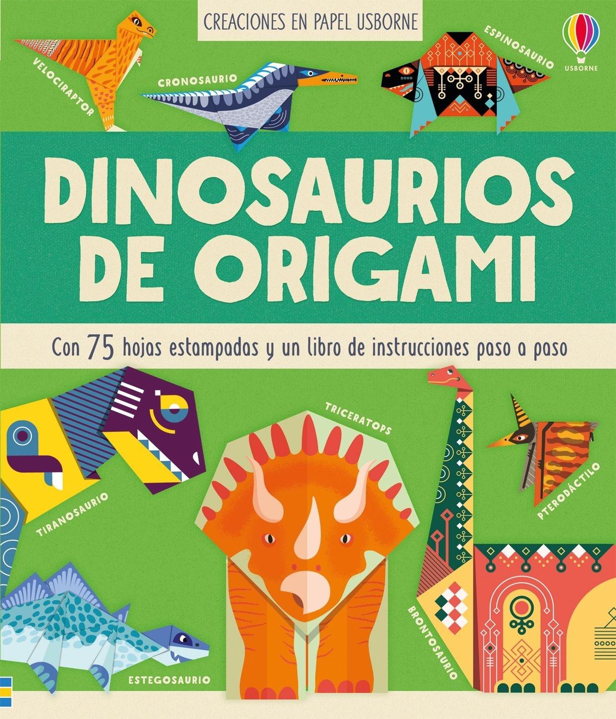 Dinosaurios de origami. 