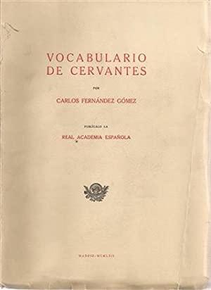 Vocabulario de Cervantes. 