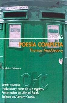 Poesía completa "(Thomas MacGreevy) (Edición bilingüe)". 