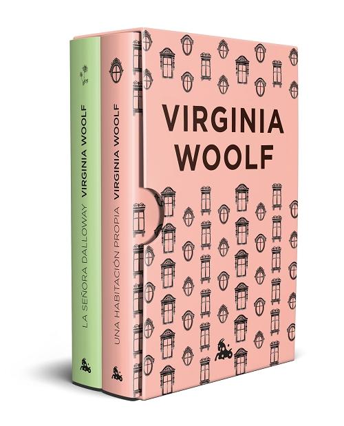 Virginia Woolf (Estuche 2 Vols.) "Una habitación propia / La señora Dalloway". 