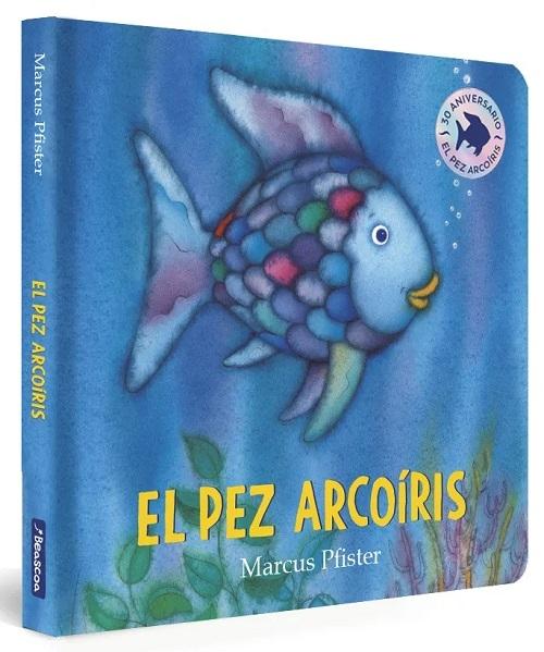 El pez arcoíris "Libro de cartón (Pequeñas manitas)". 