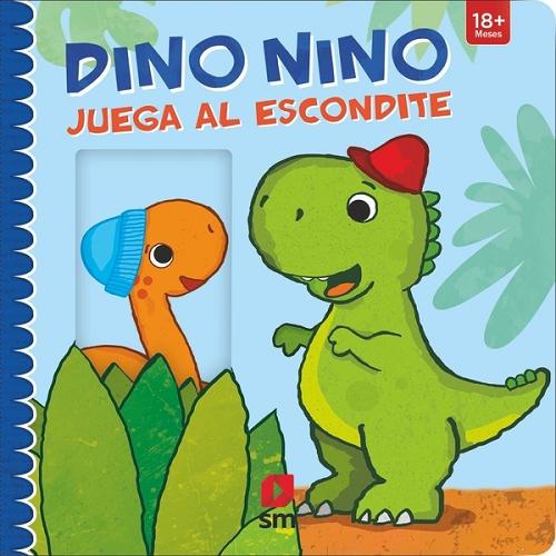 Dino Nino juega al escondite. 