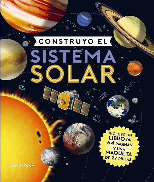 Construyo el Sistema Solar "(Libro + maqueta de 27 piezas)". 