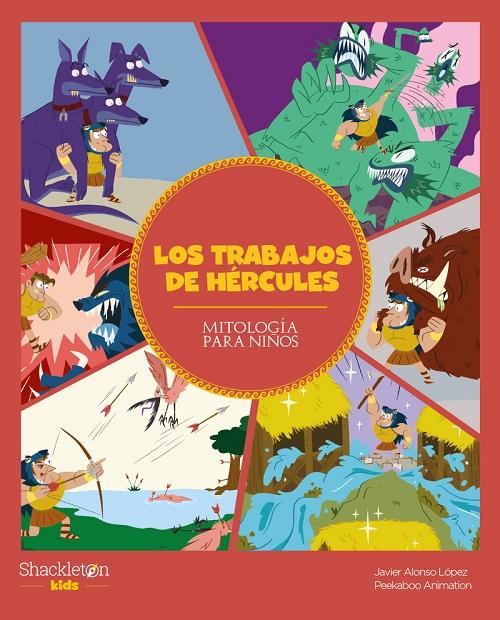 Los trabajos de Hércules "Mitología para niños". 