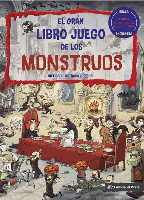 El gran libro juego de los monstruos. 