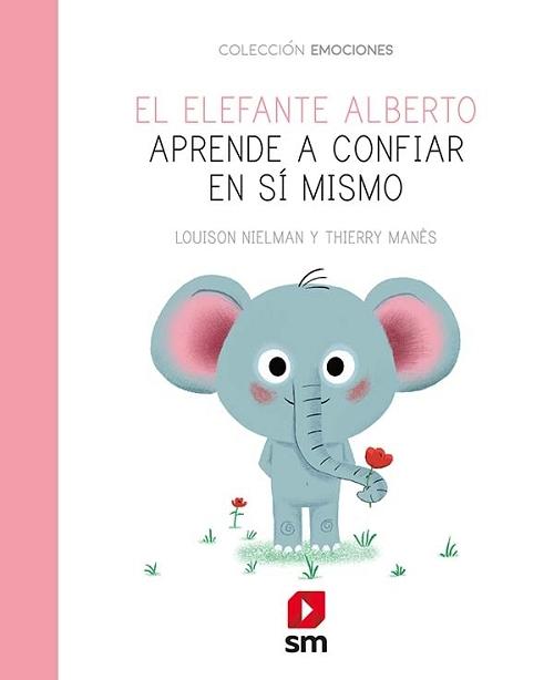 El elefante Alberto aprende a confiar en sí mismo. 