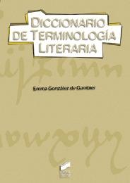 Diccionario de Terminología Literaria. 