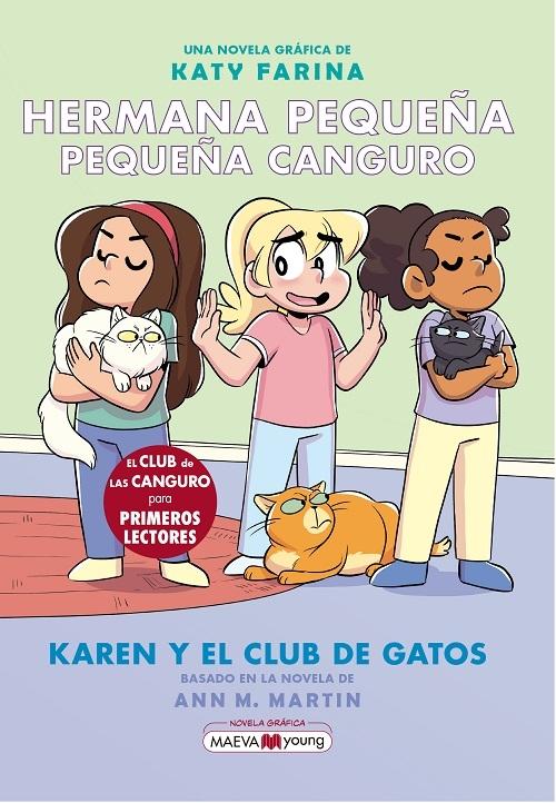 Karen y el club de gatos "(Hermana pequeña, pequeña canguro - 4)". 