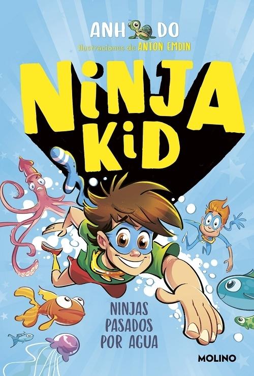 Ninjas pasados por agua "(Ninja Kid - 9)". 