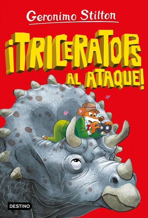 ¡Triceratops al ataque! "(La isla de los dinosaurios - 2) (Geronimo Stilton)". 