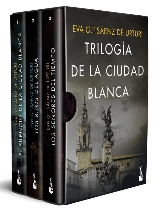 Trilogía de la ciudad blanca (Estuche 3 Vols.) "El silencio de la ciudad blanca / Los ritos del agua / Los señores del tiempo". 