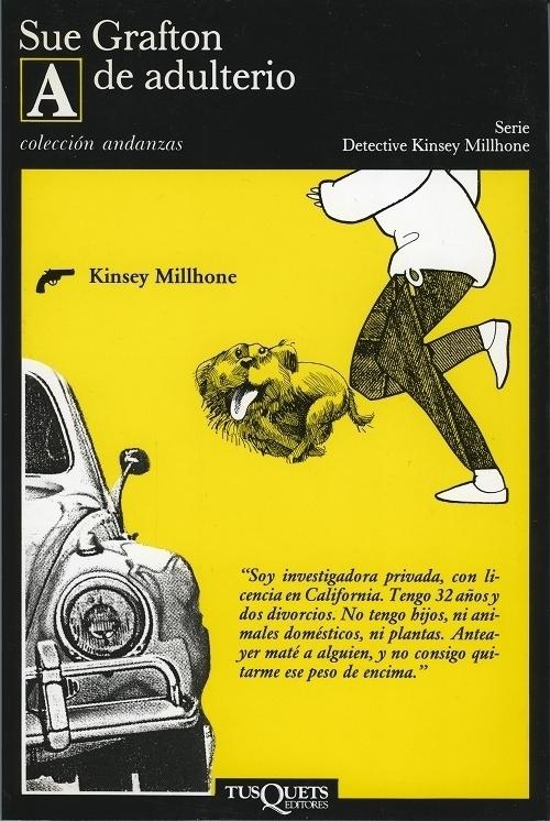 A de Adulterio "(Serie Detective Kinsey Millhone)". 