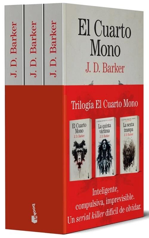 El Cuarto Mono (Pack 3 Vols.) "El Cuarto Mono / La quinta víctima / La sexta trampa". 