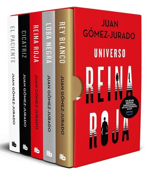 Universo Reina roja (Estuche 5 Vols.) "Reina roja / Loba negra / Rey blanco / Cicatriz / El paciente"