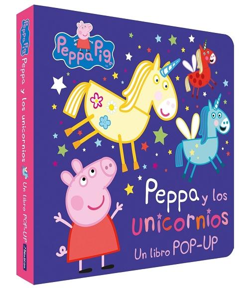 Peppa y los unicornios "(Un libro Pop-up)". 