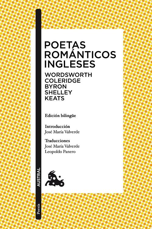 Poetas románticos ingleses "Wordsworth, Coleridge, Byron, Shelley, Keats"