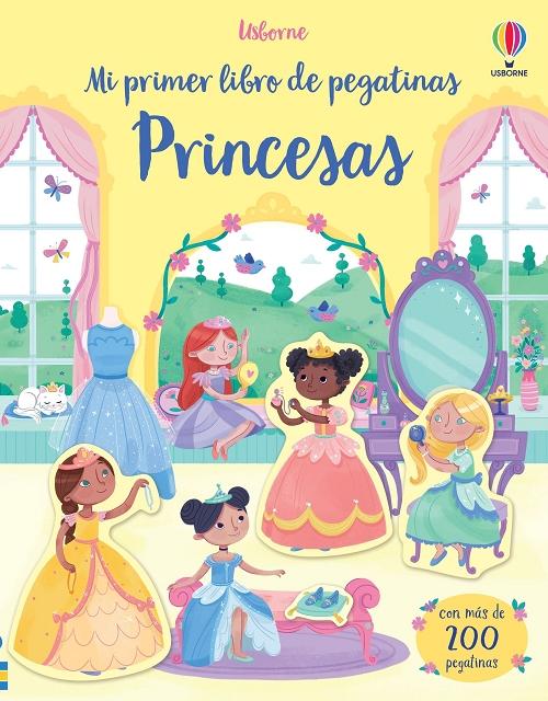 Princesas "(Mi primer libro de pegatinas)". 