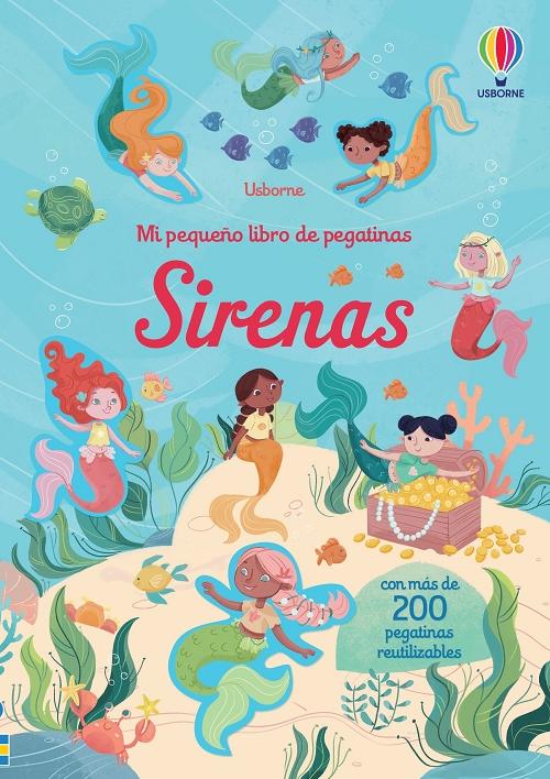 Sirenas "(Mi pequeño libro de pegatinas)". 