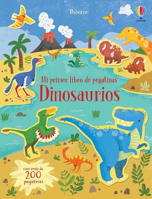Dinosaurios "(Mi primer libro de pegatinas)". 