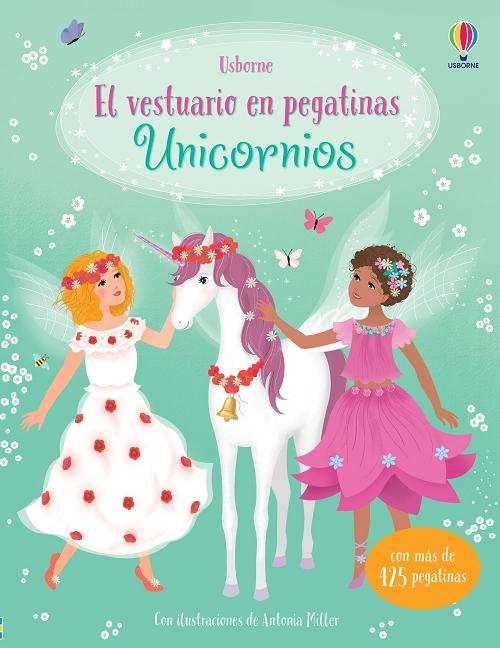 Unicornios "(El vestuario en pegatinas)". 