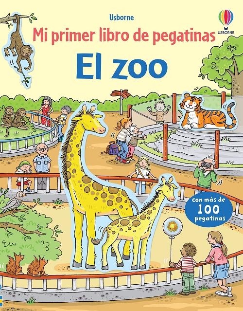 El zoo "(Mi primer libro de pegatinas)". 