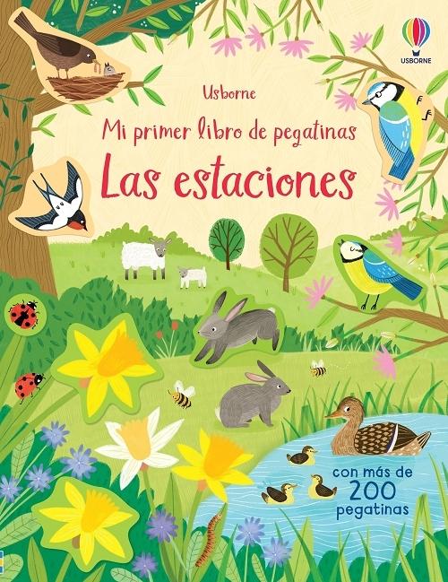 Las estaciones "(Mi primer libro de pegatinas)". 