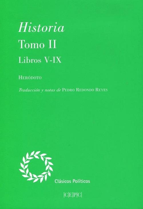 Historia (2 tomos) "(Tomo I: Libros I-IV; Tomo II: Libros V-IX)"