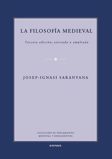 La filosofía medieval "Desde sus orígenes patrísticos hasta la escolástica barroca". 