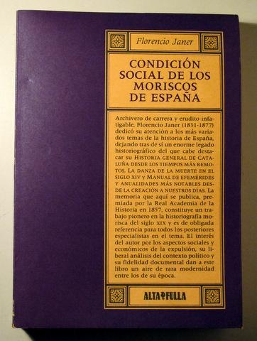 Condición social de los moriscos de España
