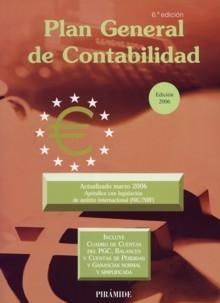 Plan general de contabilidad 2006. 