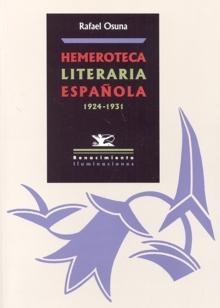 Hemeroteca literaria española. 